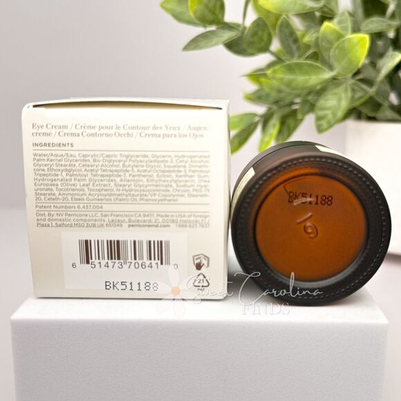 Perricone MD Hypoallergenic Firming Eye Cream Full Size Authentic New - Picture 4 of 6